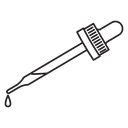 Dropper pipette icon