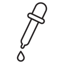 Dropper pipette icon