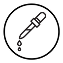 Dropper pipette icon