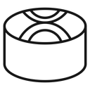 Drum steelpan icon