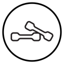 Dumbbell icon