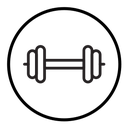 Dumbbell icon