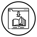 E book download icon
