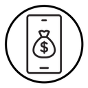 E-Business mobile icon