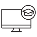 E-learning icon