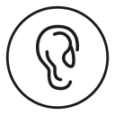 Ear icon