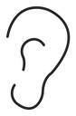 Ear icon