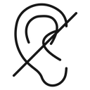 Ear deaf 4 icon