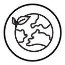 Earth environment icon