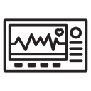 ECG monitor icon