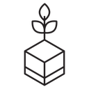 ECO packaging icon
