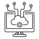 Edge computing icon