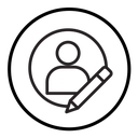Edit user icon