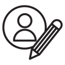 Edit user icon