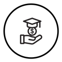 Education cost icon