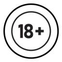 Eighteen plus icon