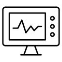 EKG monitor icon