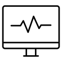 EKG monitor icon