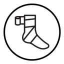 Elastic bandage icon
