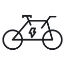 Electric bike 2 icon