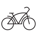 Electric bike icon
