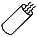 Electric cable icon