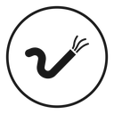 Electric cable icon