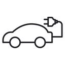 Electric car 2 icon