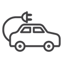 Electric car 3 icon