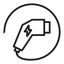 Electric charger icon