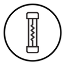 Electric fuse icon