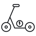Electric scooter 2 icon