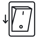 Electric switch 2 icon