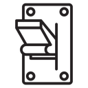 Electric switch icon