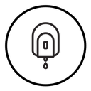 Electrical soap box icon