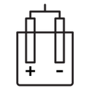 Electrolysis icon