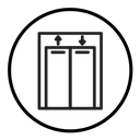Elevator lift icon