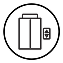 Elevator lift icon