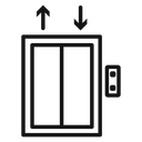 Elevator lift icon