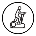 Elliptical bike icon