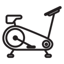 Elliptical bike icon