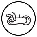 Elliptical bike icon