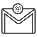 Email At Sign icon