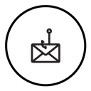 Email phishing icon