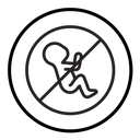 Embryo Child icon