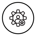 Employee skills icon