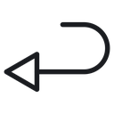 End back icon
