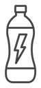 Energy Drink Bottle Bolt icon