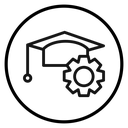Engineering education icon