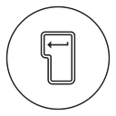 Enter keyboard key icon